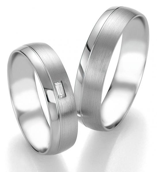 Breuning Trauringe Platin DR 090560 / HR 090570