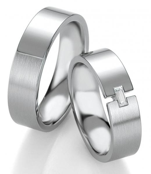 Breuning Trauringe Platin DR 090600 / HR 090610