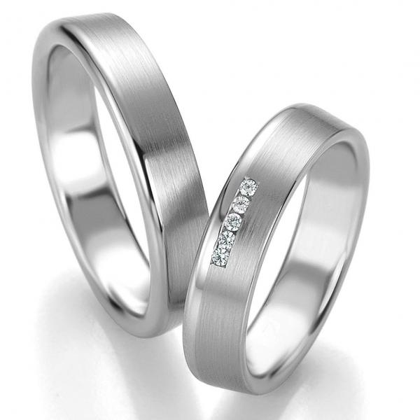 Breuning Trauringe Platin DR 090820 / HR 090830