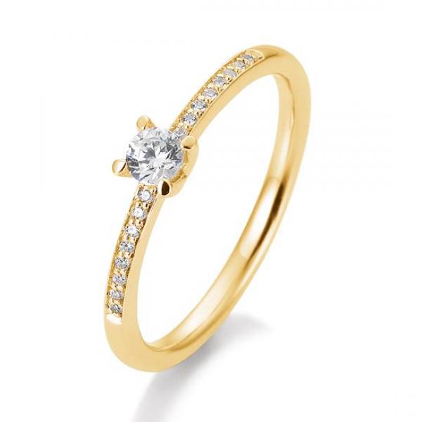 Breuning Ring - 4er Krappe Brillant 0,23 ct. 41859510