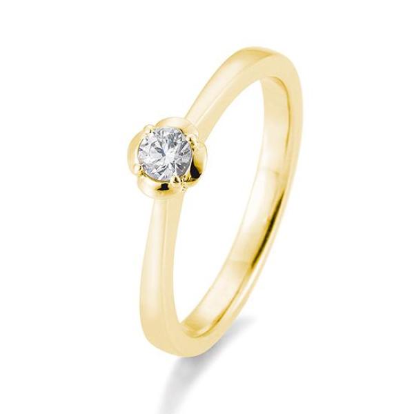 Breuning Verlobungsring Rose Brillant 0,15 ct. 41059520