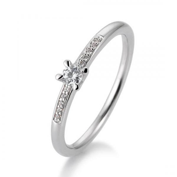 Breuning Verlobungsring Pavé Brillant 0,15 ct. 41859470
