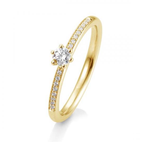 Breuning Verlobungsring Pavé Brillant 0,23 ct. 41058040