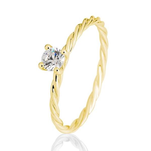 Breuning Verlobungsring Kordel Brillant 0,20 ct. 41060730