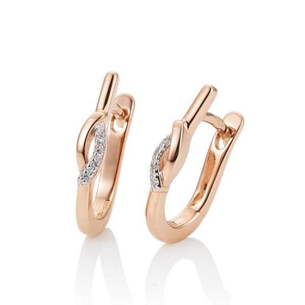 Breuning Ohrschmuck - Brillant 0,04 Ct. w/si Brillant 6608680