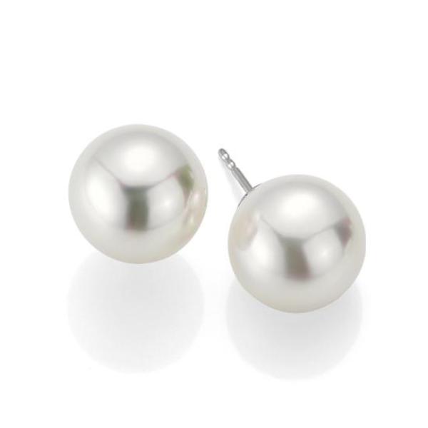 Breuning Ohrschmuck - Beh. Muschelkernperle Weiss 3023250