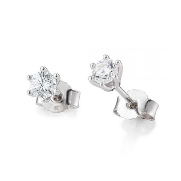Breuning Ohrstecker 6er Krappe Brillant 0,10 ct. 1848270