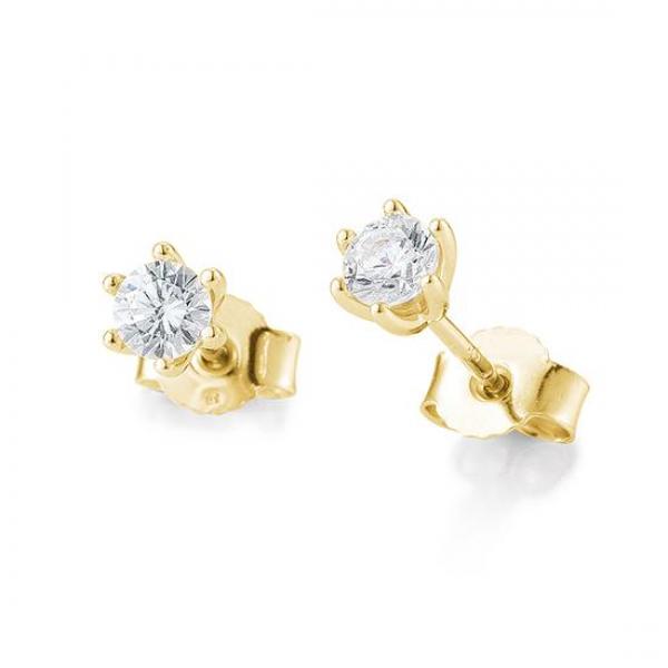 Breuning Ohrstecker 6er Krappe Brillant 1,00 ct. 1859730