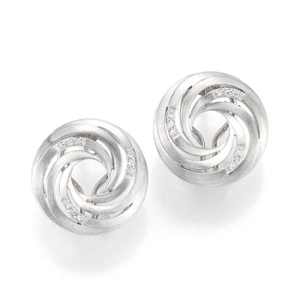 Breuning Ohrschmuck - Brillant 0,099 Ct. w/p1 Brillant 1837250