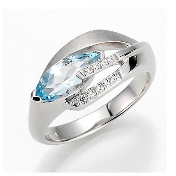 Breuning Ring - Edel Topas hell/Brillant 0,062 Ct. w/p1 42847036