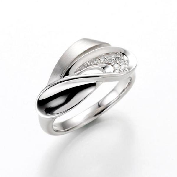 Breuning Ring - Brillant 0,056 Ct. w/p1 Brillant 41837130