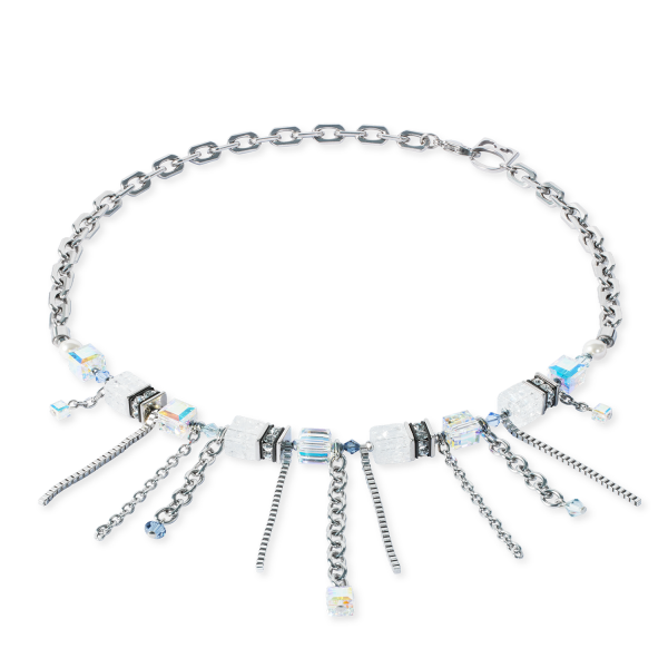Coeur de Lion Collier Kristall-Silber 3020/10-1817