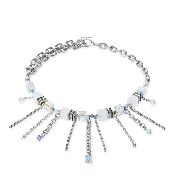 Coeur de Lion Collier Kristall-Silber 3020/10-1817