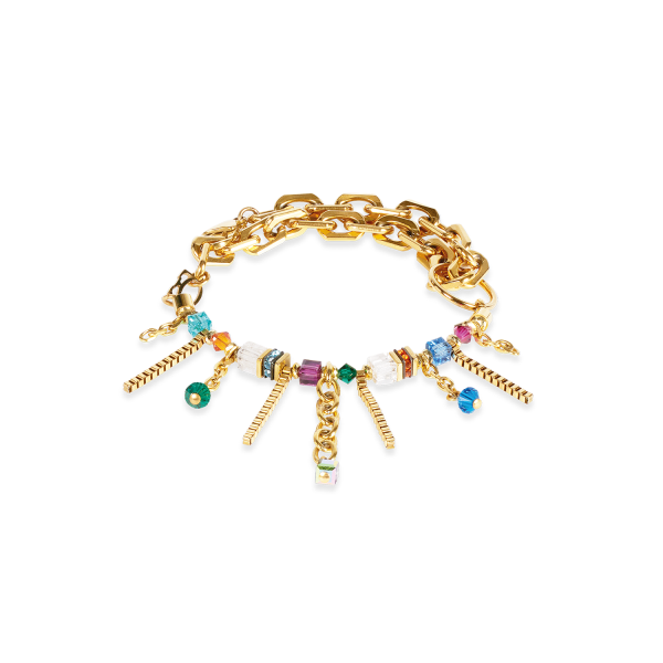 Coeur de Lion Armband Multicolor Gold 3020/30-1516