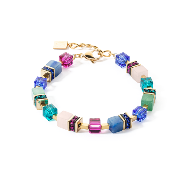 Coeur de Lion Armband Multicolor Gemstone 3039/30-1561