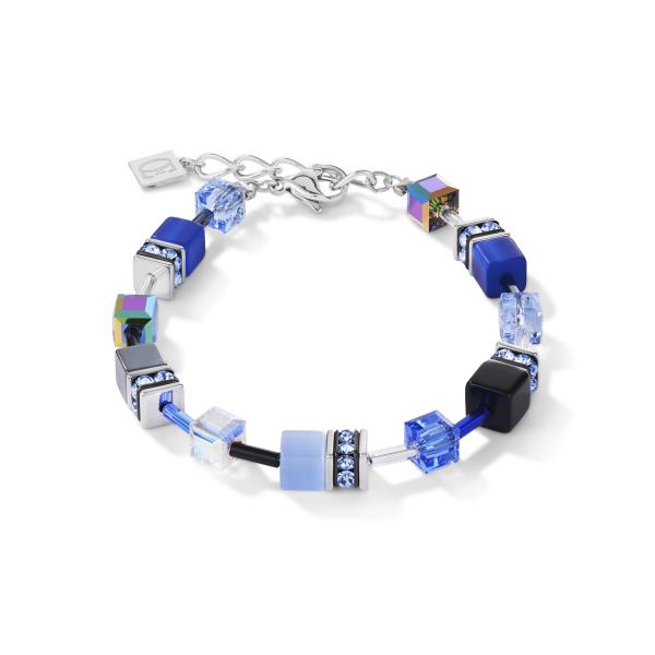 Coeur de Lion Armband Blau-Grau 4014/30-0712