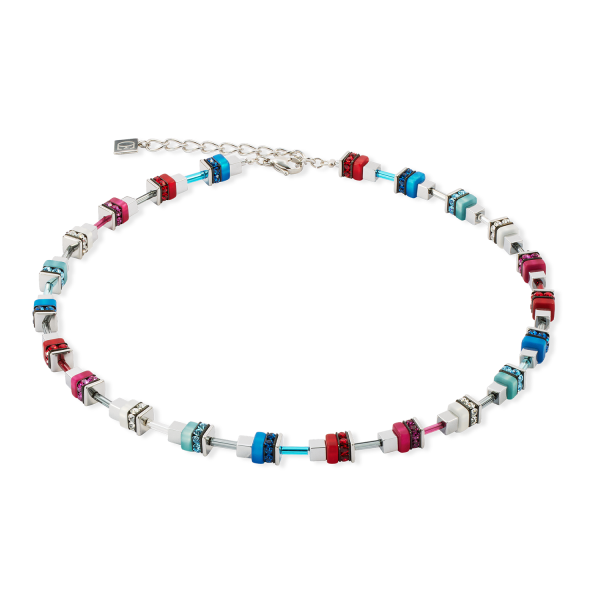 Coeur de Lion Collier Blau-Rot 4413/10-0703