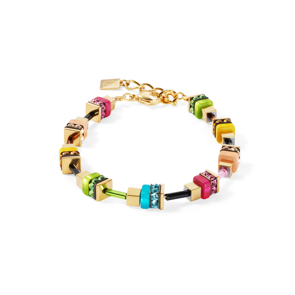 Coeur de Lion Armband Multicolor Gold 4413/30-1516