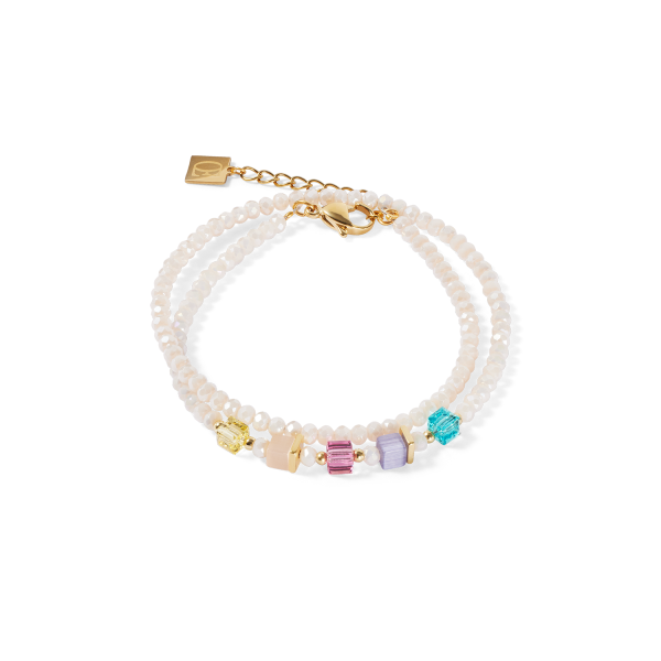 Coeur de Lion Armband Multicolor Pastell 1 4464/30-1522