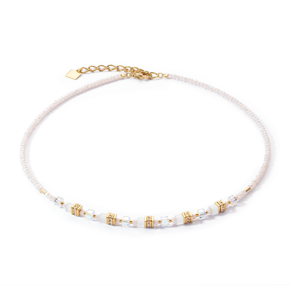 Coeur de Lion Collier Weiß-Gold 4565/10-1416