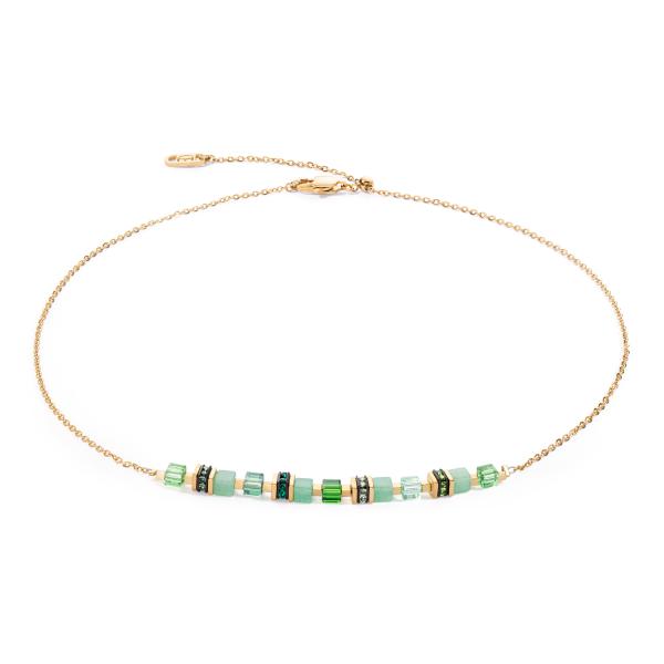 Coeur de Lion Collier Grün-Gold 5076/10-0516