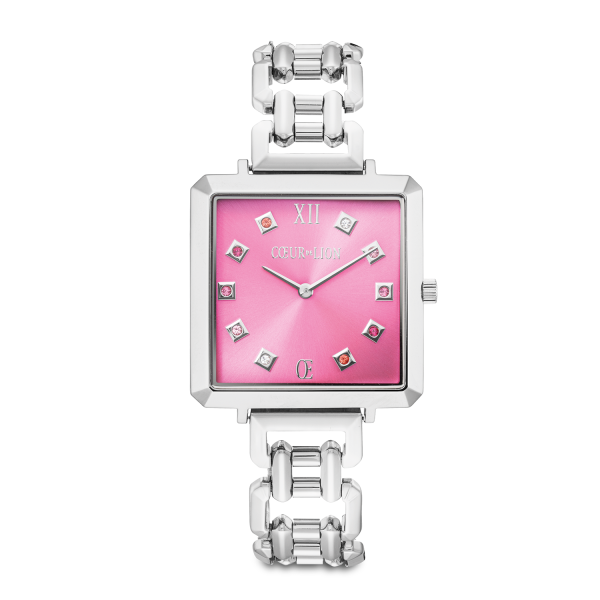 Coeur de Lion Uhr Silber-Pink 7630/74-1704