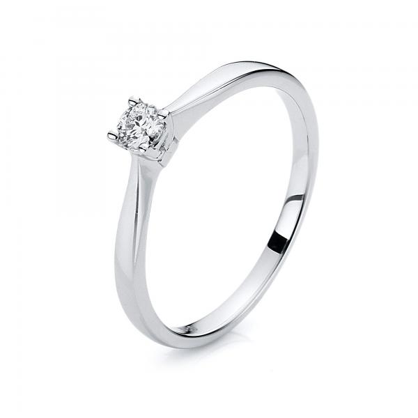 Diamant Ring 4er-Krappe 585er Weißgold 1A199W454-1 