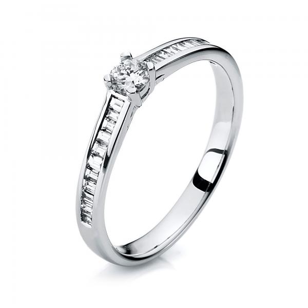 Diamant Ring 4er-Krappe 585er Weißgold 1A285W454-2 