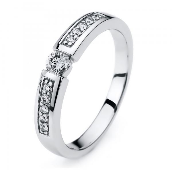 Diamant Ring 585er Weißgold 1A406W454-1 