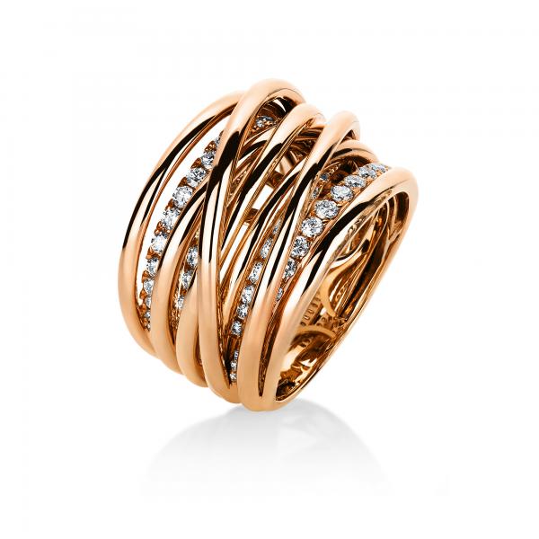 Diamant Ring 750er Rotgold 1B387R856-1 