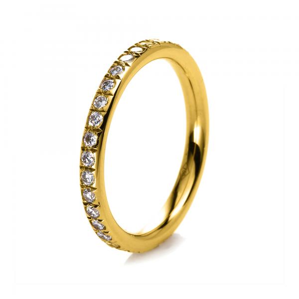 Diamant Ring 750er Gelbgold 1B827G856-1 
