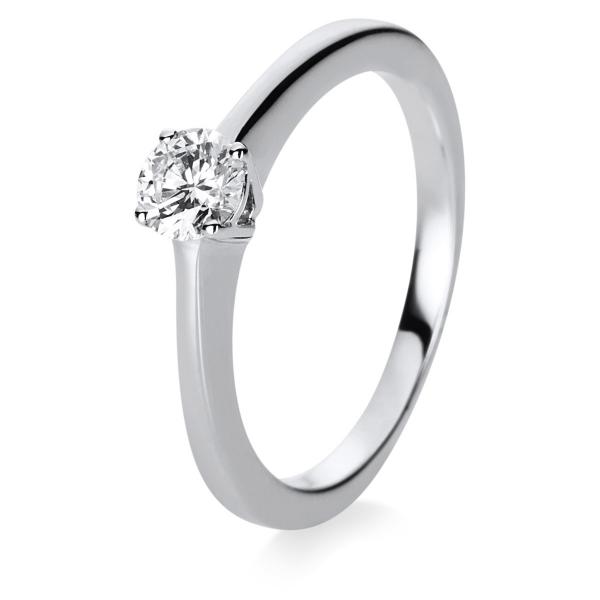 Diamant Ring 4er-Krappe 750er Weißgold 1B850W855-1 