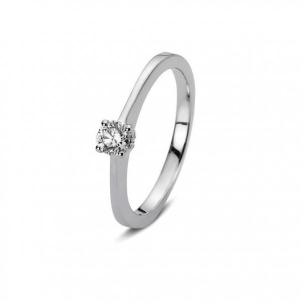 Diamant Ring 4er-Krappe 750er Weißgold 1B920W854-1 