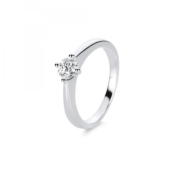 Diamant Ring 4er-Krappe 585er Weißgold 1E211W454-2 