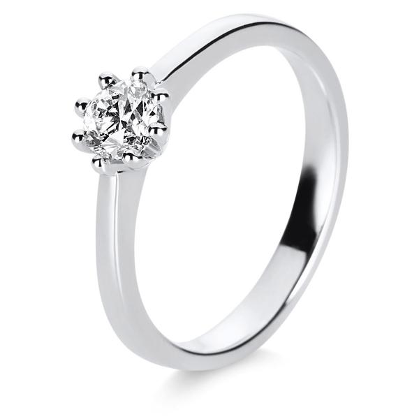 Diamant Ring 8er-Krappe 585er Weißgold 1E229W454-1 