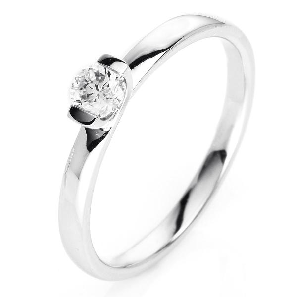 Diamant Ring 2er-Krappe 585er Weißgold 1J088W454-1 