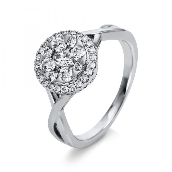 Diamant Ring 585er Weißgold 1M533W455-1 