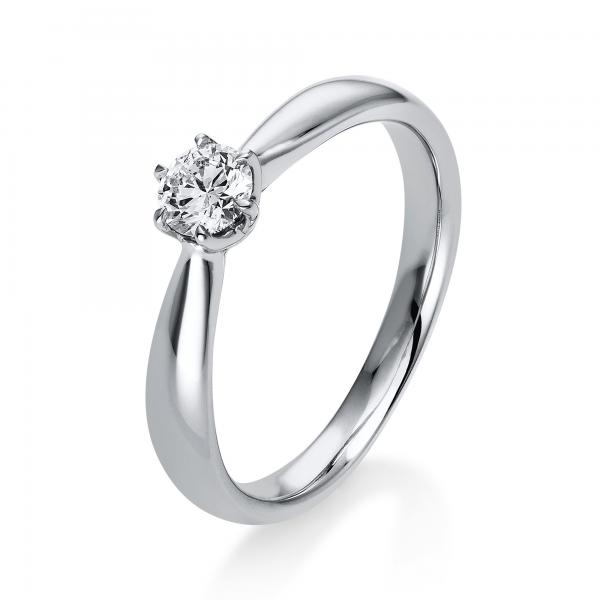 Diamant Ring 6er-Krappe 750er Weißgold 1N414W854-6 