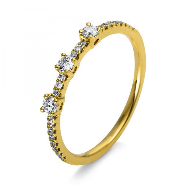 Diamant Ring 750er Gelbgold 1N574G854-1 