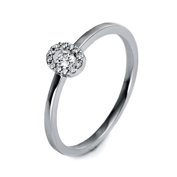 Diamant Ring 750er Weißgold 1O507W854-3 