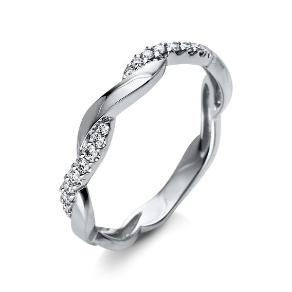 Diamant Ring 750er Weißgold 1Q381W854-1 
