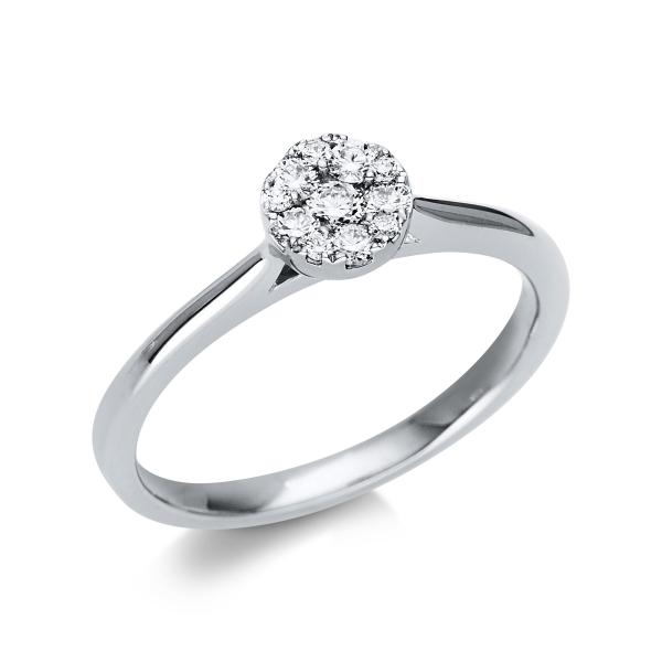 Diamant Ring 750er Weißgold 1Q697W854-1 