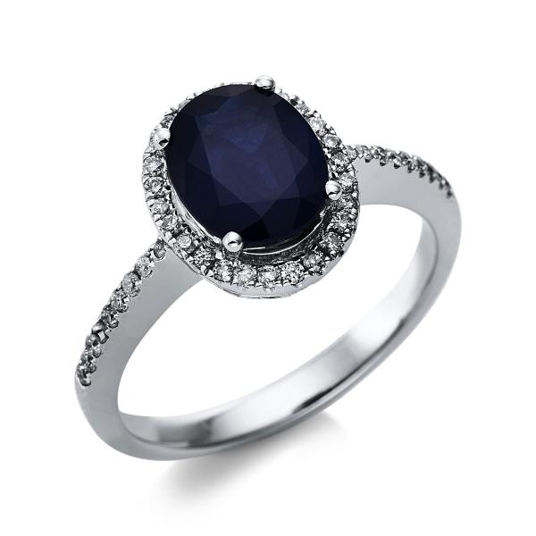 Diamant Ring 4er-Krappe 585er Weißgold 1T524W457-1 