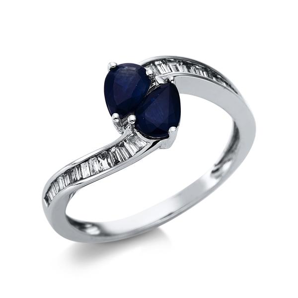 Diamant Ring 750er Weißgold 1T699W854-1 