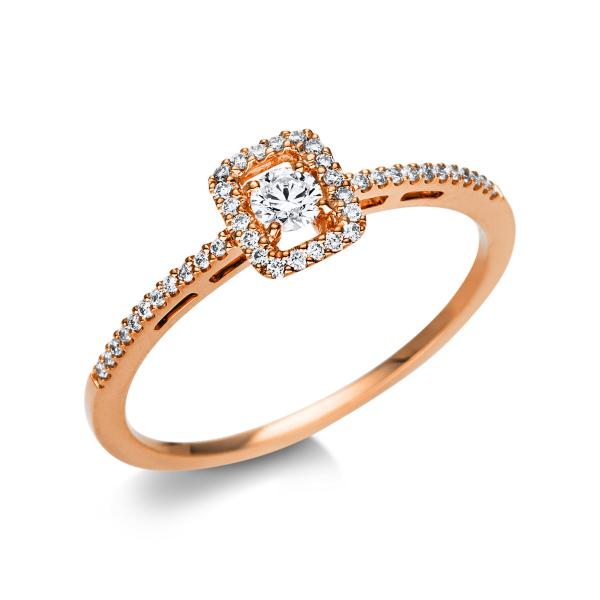 Diamant Ring 750er Rotgold 1T877R855-2 