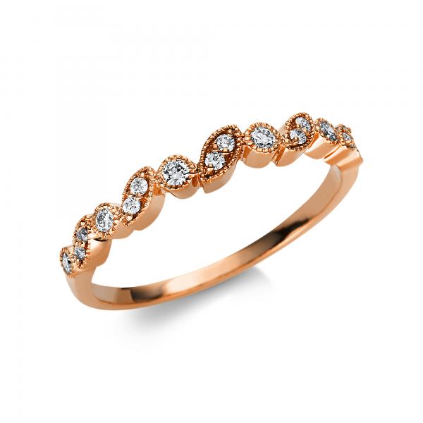 Diamant Ring 750er Rotgold 1U467R854-3 
