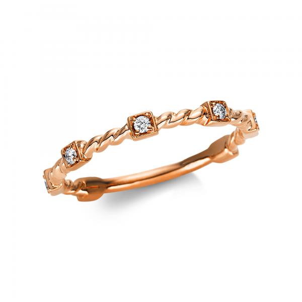 Diamant Ring 750er Rotgold 1U470R854-3 