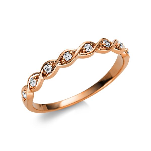 Diamant Ring 750er Rotgold 1U505R854-3 