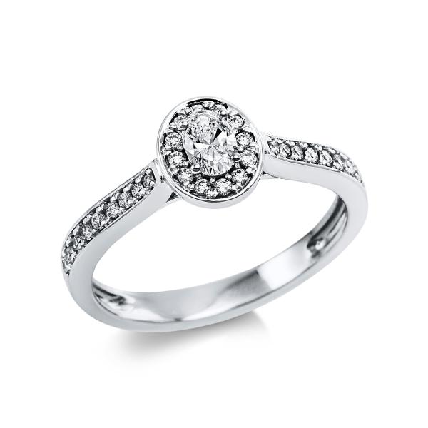 Diamant Ring 585er Weißgold 1V624W454-1 