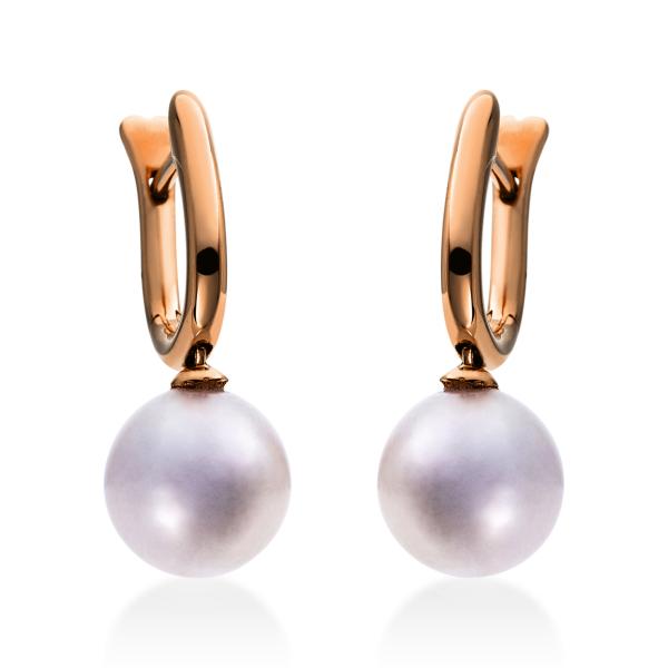 Diamant Creolen 750er Rotgold 2A260R8-1 